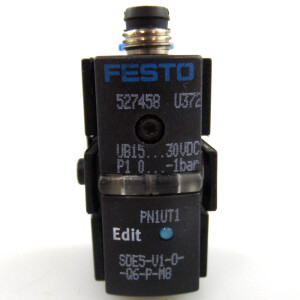 Festo Drucksensor SDE5-V1-O-Q6-P-M8 527458 NOV