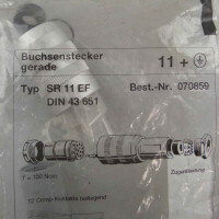 Euchner Steckverbinder SR11EF 070859 OVP
