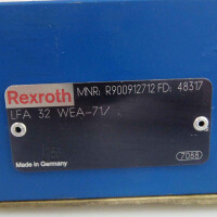 Rexroth LFA Steuerdeckel LFA 32 WEA-71/ R900912712 NOV