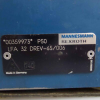 Rexroth Mannesmann LFA Steuerdeckel LFA 32 DREV-65/006 00359973 NOV