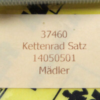 MÄDLER Kettenrad-Satz 14050501 OVP