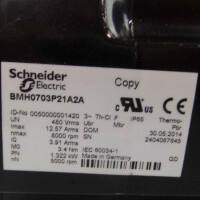 Schneider Electric Servomotor BMH0703P21A2A 0050000001420 GEB