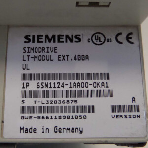 Simodrive 611 LT-Modul 6SN1124-1AA00-0KA1 Vers.A GEB