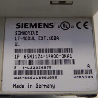 Simodrive 611 LT-Modul 6SN1124-1AA00-0KA1 Vers.A GEB