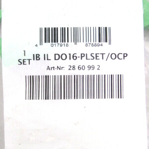Phoenix Contact Stecker-Set IB IL DO16-PLSET/OCP 2860992 OVP