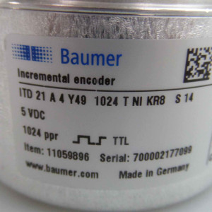 Baumer electric Drehgeber ITD 21 A 4 Y49 1024 T NI KR8 S 14 11059896 OVP