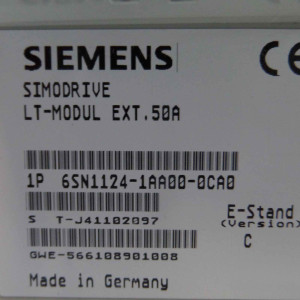 Simodrive 611 LT-Modul 6SN1124-1AA00-0CA0 Vers.C GEB