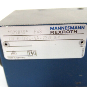 Rexroth Ventil LG 6 DRE-VA-22/006Y 522849 GEB