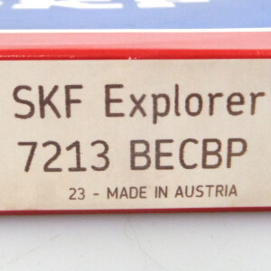 SKF Schrägkugellager 7213 BECBP OVP