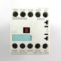 Siemens Hilfsschütz 3RH1122-1JB40 NOV