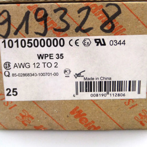 Weidmüller W-Reihenklemme WPE 35 1010500000 (25Stk.) OVP