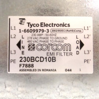 Tyco Electronics Netzentstörfilter F7888-230BCD10B 230A/50/60Hz OVP