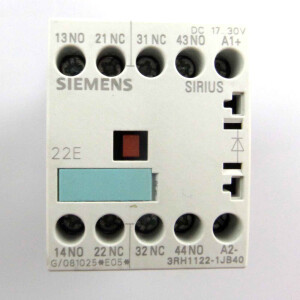 Siemens Hilfsschütz 3RH1122-1JB40 GEB