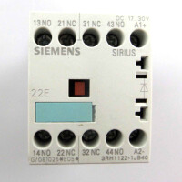 Siemens Hilfsschütz 3RH1122-1JB40 GEB