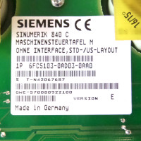 Sinumerik Maschinensteuertafel 840C/840CE 6FC5103-0AD03-0AA0 E-Stand:E GEB