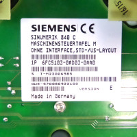 Sinumerik Maschinensteuertafel 840C/840CE 6FC5103-0AD03-0AA0 E-Stand:E #K2 GEB