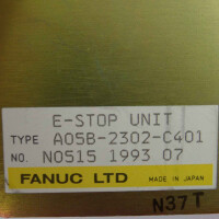 Fanuc E-Stop Unit A05B-2302-C401 GEB