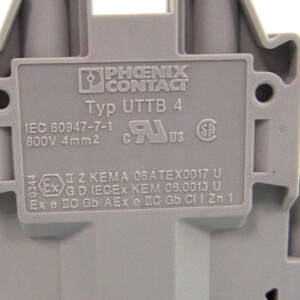 Phoenix Contact Doppelstockklemme UTTB 4 3044814 (15Stk.) OVP