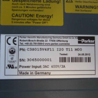 Parker Servo-Drive Compax3 C3S015V4F11 I20 T11 M00 GEB