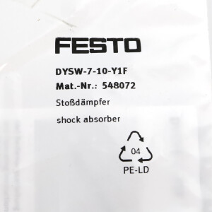 Festo Stoßdämpfer DYSW-7-10-Y1F 548072 OVP
