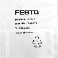 Festo Stoßdämpfer DYSW-7-10-Y1F 548072 OVP