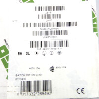 WAGO 2-Leiter-Sicherungsklemme 281-611 (50Stk.) OVP