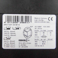 Siemens Leistungsschalter 3RV1031-4HB10 #K2 GEB