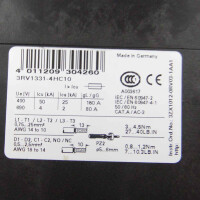 Siemens Leistungsschalter 3RV1331-4HC10 GEB