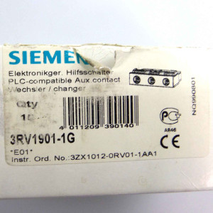Siemens Hilfsschalter 3RV1901-1G (10Stk.) OVP