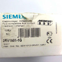 Siemens Hilfsschalter 3RV1901-1G (10Stk.) OVP