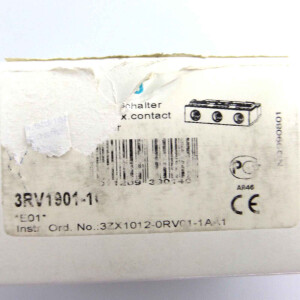 Siemens Hilfsschalter 3RV1901-1G (5Stk.) OVP