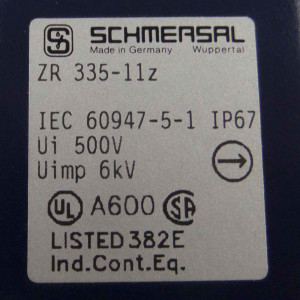 SCHMERSAL Positionsschalter ZR 335-11z GEB