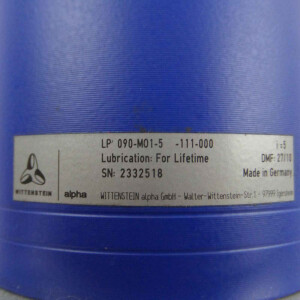 Wittenstein / alpha Planetengetriebe LP 090-MO1-5-111-000 Ratio=5 GEB