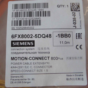 Siemens Leistungsleitung 6FX8002-5DQ48-1BB0 OVP