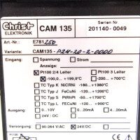 Christ Elektronik Einbaumessgerät CAM135 P24-20-2-0000 24VDC OVP