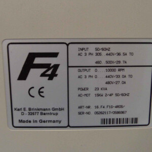 KEB Frequenzumrichter Combivert 16.F4.F1G-4R05 15kW #K2 GEB