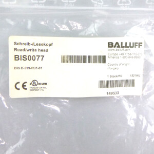 Balluff Lese-/Schreibkopf BIS0077 BIS C-319-PU1-01 OVP