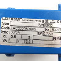 Langer Messtechnik Aufsteck-Stromwandler TAC022060X05 GEB
