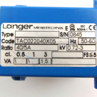 Langer Messtechnik Aufsteck-Stromwandler TAC022040X05 GEB