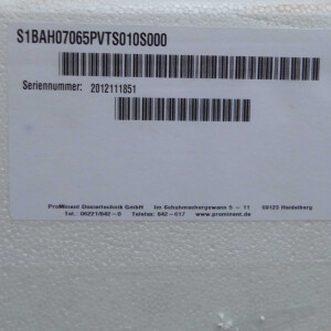 ProMinent Sigma Dosierpumpe Typ S1BAH07065PVTS010S000 65/78 l/h 7bar OVP