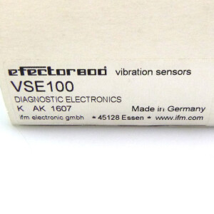 ifm Diagnoseelektronik VSE100 OVP