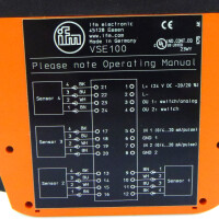 ifm Diagnoseelektronik VSE100 OVP