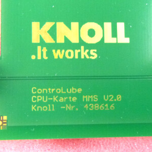 KNOLL Controlube CPU-Karte-V2.0 438616 OVP