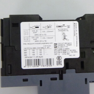 Siemens Leistungsschalter 3RV2411-0FA20 OVP