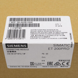 Simatic S7 ET200pro Anschlussmodul 6ES7194-4AD00-0AA0 SIE