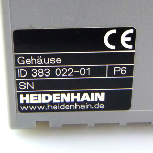 Heidenhain Leergehäuse 383022-01 OVP