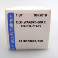 Kraus&Naimer Stufenschalter CG4-WAA570-600.E AT18F58073/100 OVP
