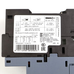 Siemens Leistungsschalter 3RV2021-1DA10 GEB