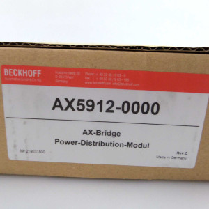 Beckhoff AX-Bridge Power-Distribution-Modul AX5912 AX5912-0000 Rev.:C OVP