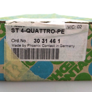 Phoenix Contact Schutzleiter-Reihenklemme ST 4-QUATTRO-PE 3031461 (48Stk.) OVP
